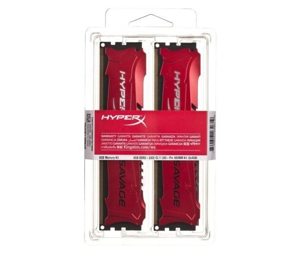 HyperX 8192MB 2400MHz Savage CL11 (2x4096) - 207555 - zdjęcie 2